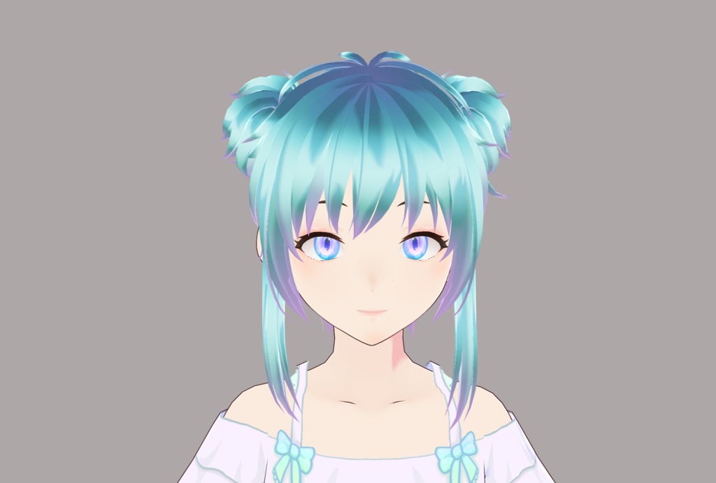 Vroid - Pink-tipped Hair