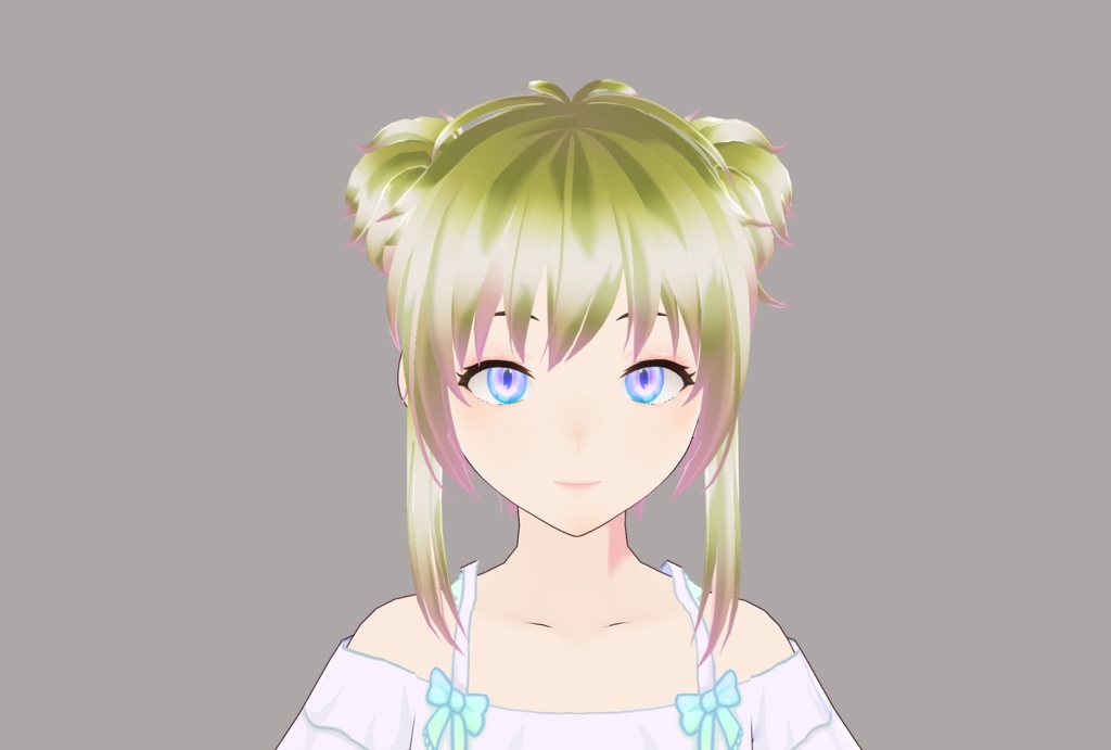 Vroid - Pink-tipped Hair