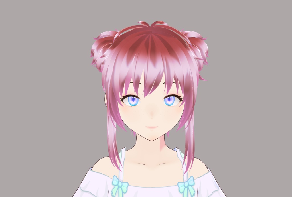 Vroid - Pink-tipped Hair