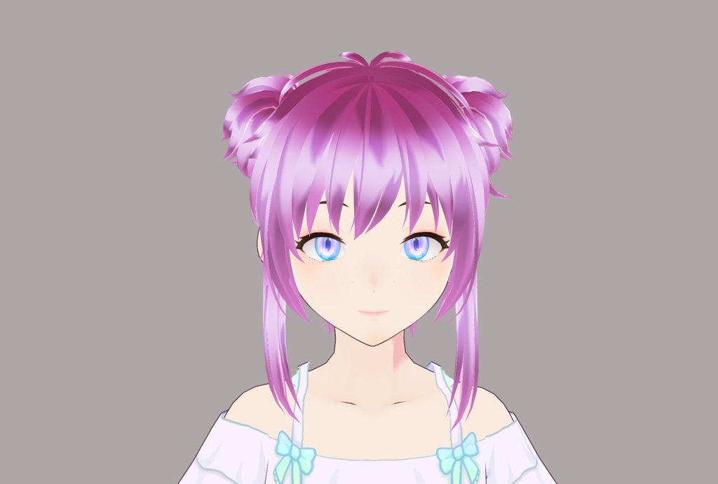 Vroid - Pink-tipped Hair