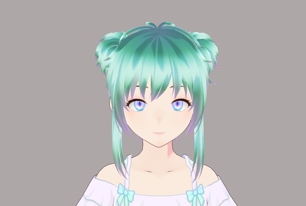 Vroid - Pink-tipped Hair