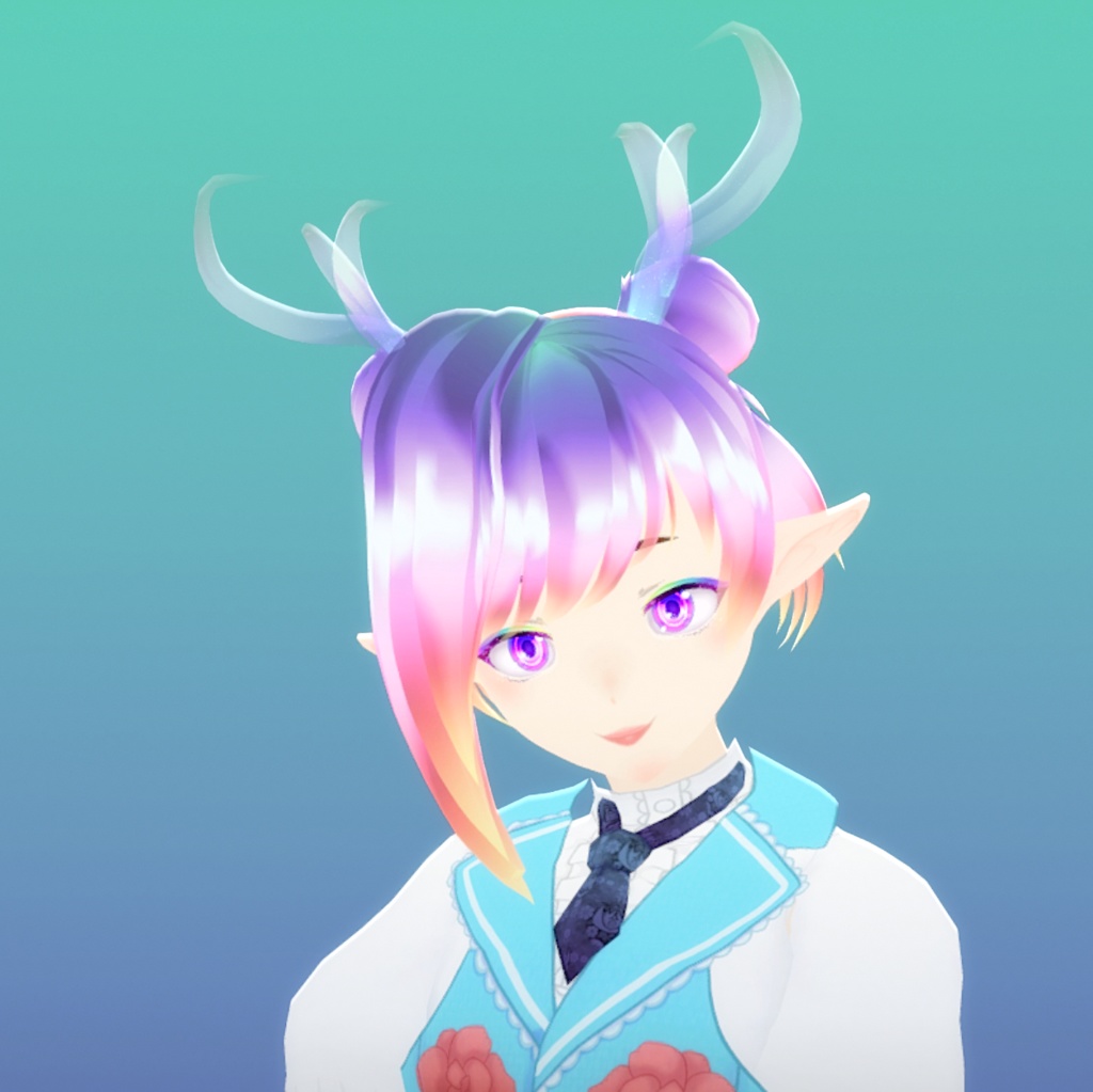 Vroid Model VRM - Rosebud