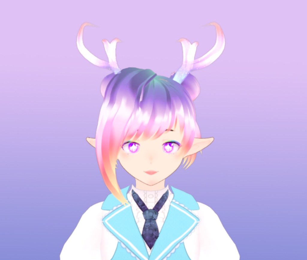 Vroid Model VRM - Rosebud