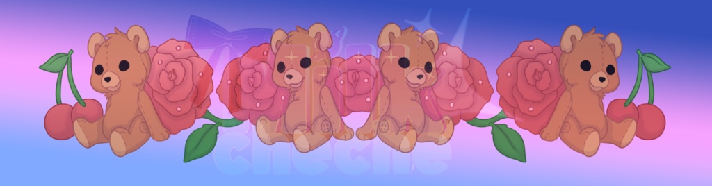 Vroid - Teddy Bears for Lolita Dress