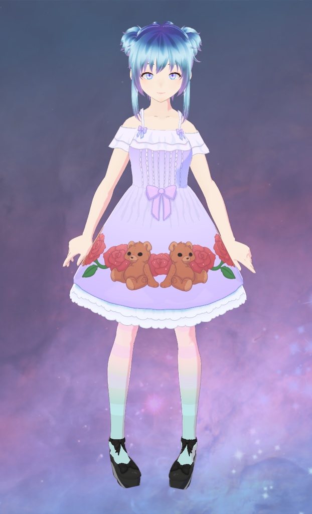 Vroid - Teddy Bears for Lolita Dress
