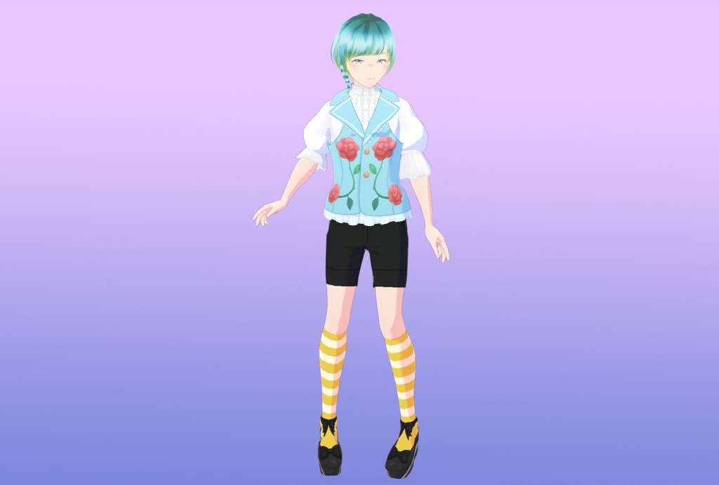 Vroid - Lolita Rose Halter Top