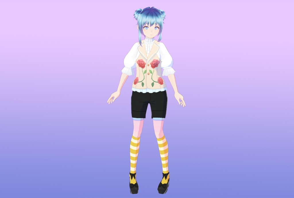 Vroid - Lolita Rose Halter Top