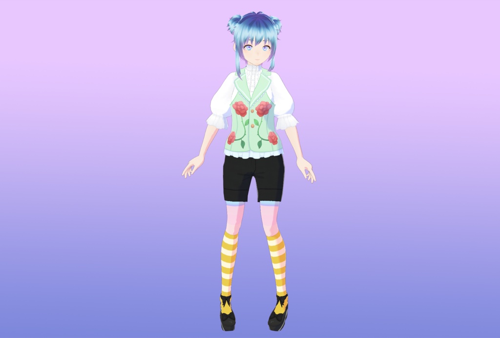 Vroid - Lolita Rose Halter Top