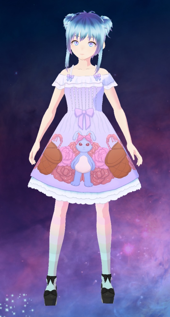 Vroid - Bunnies for Lolita Dress