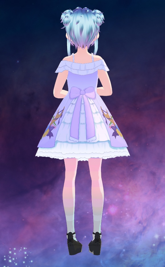 Vroid - Crying Eye - Overlay for Lolita Dress