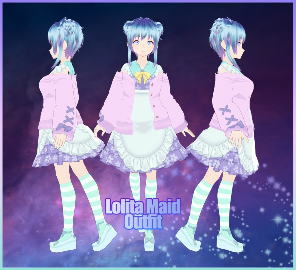 Vroid - Lolita Maid Outfit
