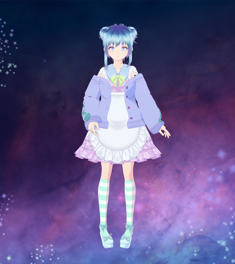 Vroid - Lolita Maid Outfit