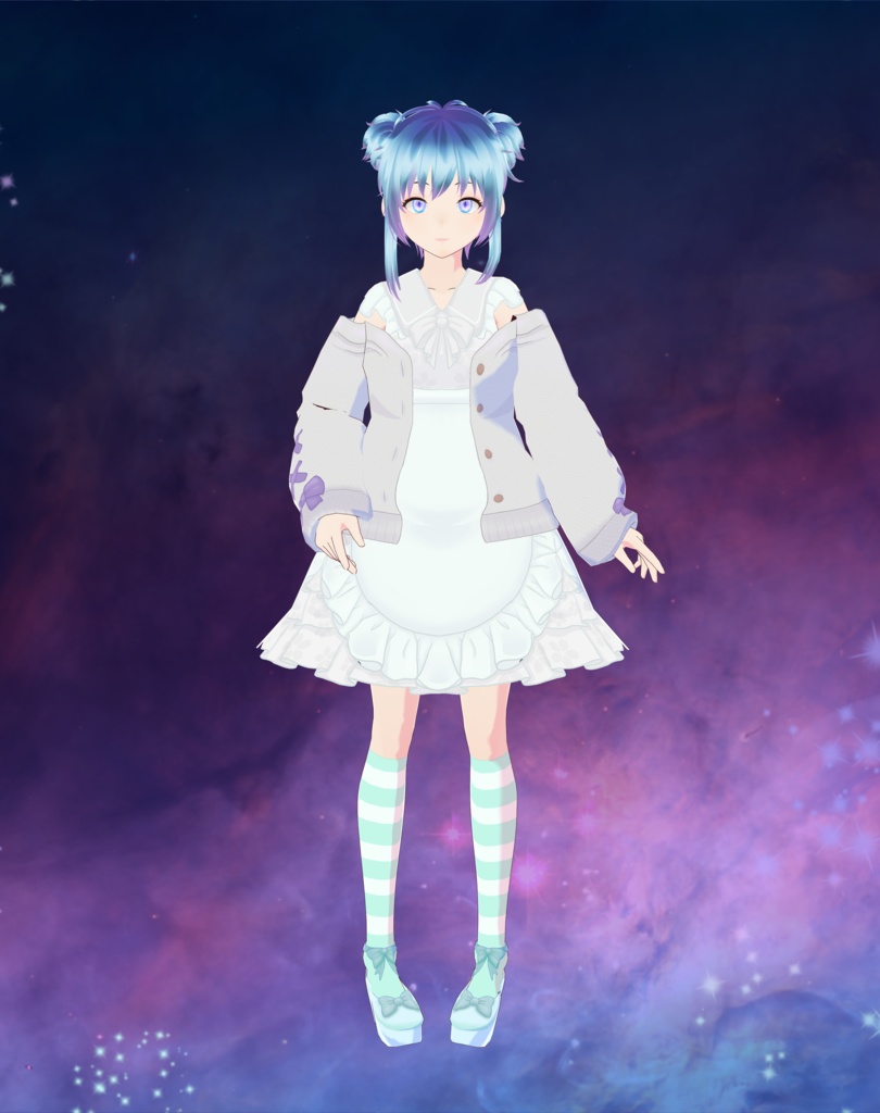 Vroid - Lolita Maid Outfit