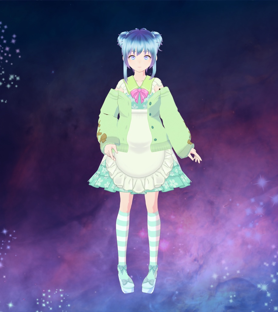 Vroid - Lolita Maid Outfit