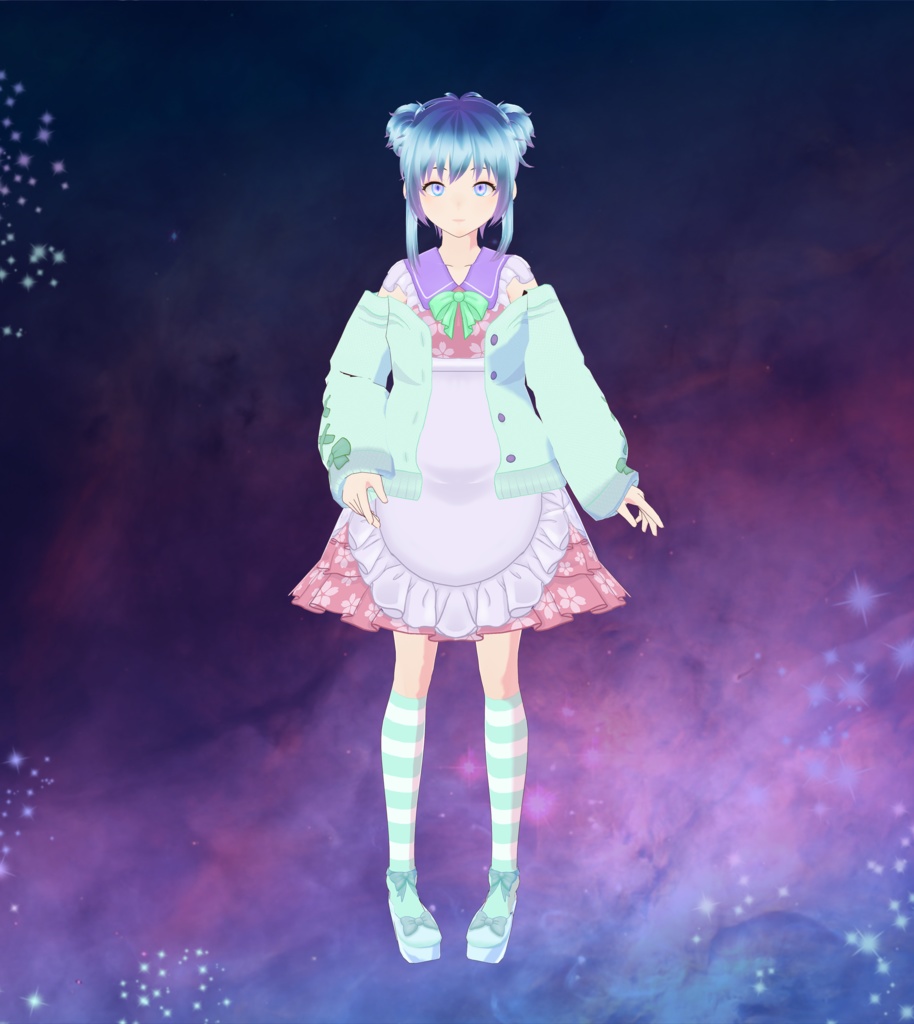 Vroid - Lolita Maid Outfit