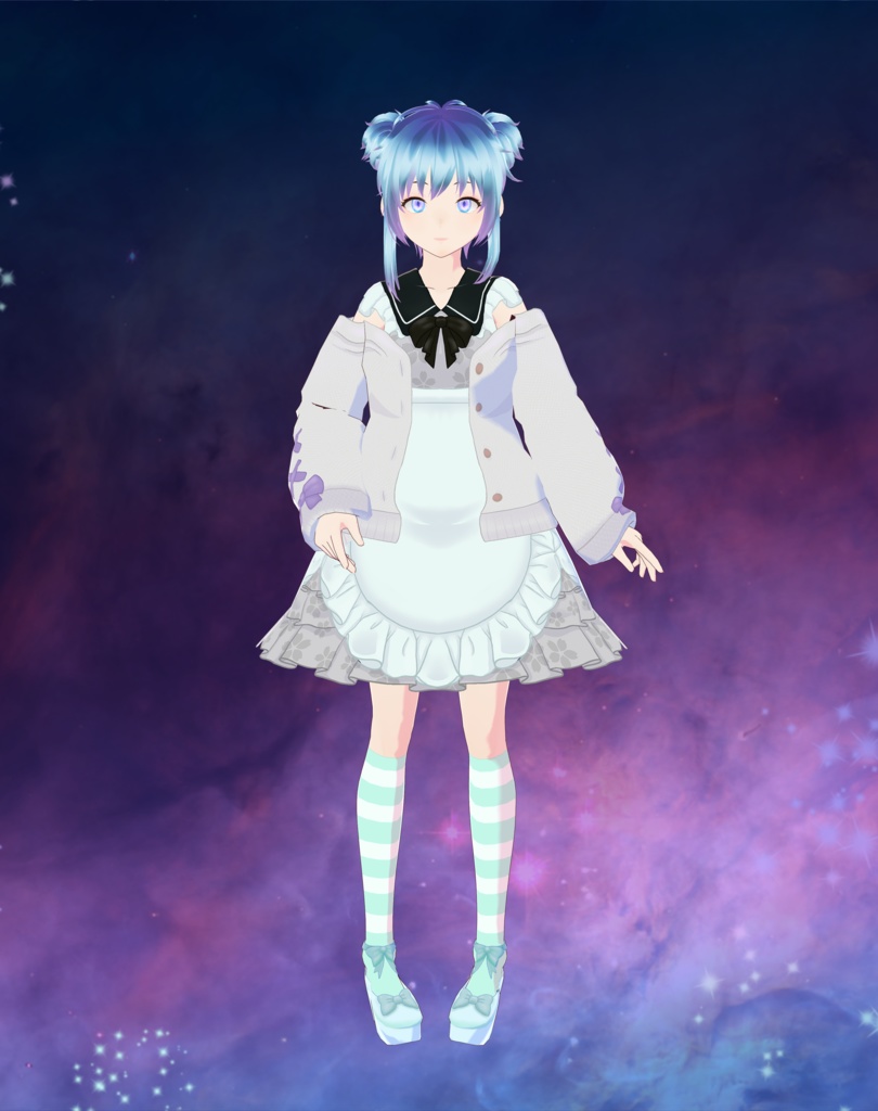 Vroid - Lolita Maid Outfit