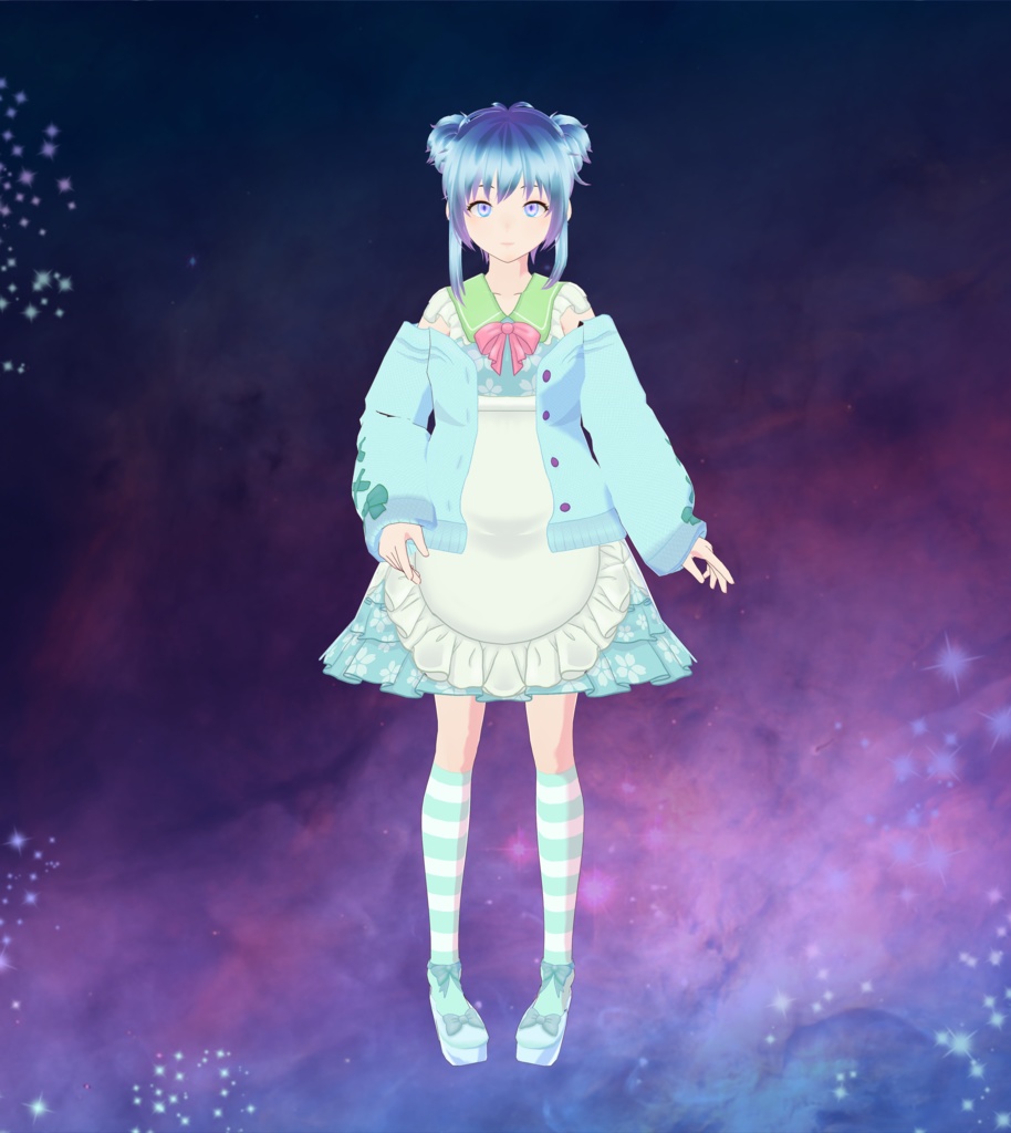 Vroid - Lolita Maid Outfit