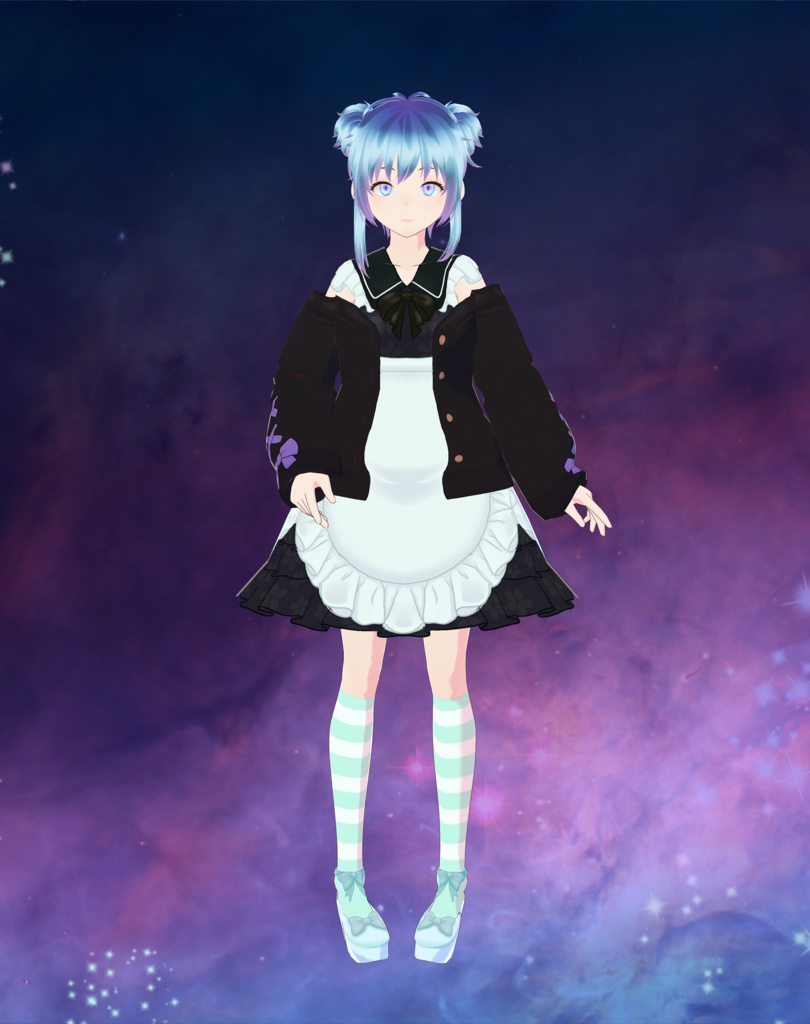 Vroid - Lolita Maid Outfit