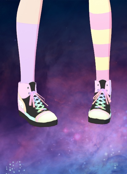 Vroid - Fairy Kei Lolita High Top Shoes