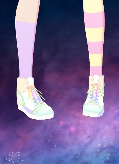 Vroid - Fairy Kei Lolita High Top Shoes