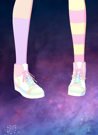 Vroid - Fairy Kei Lolita High Top Shoes