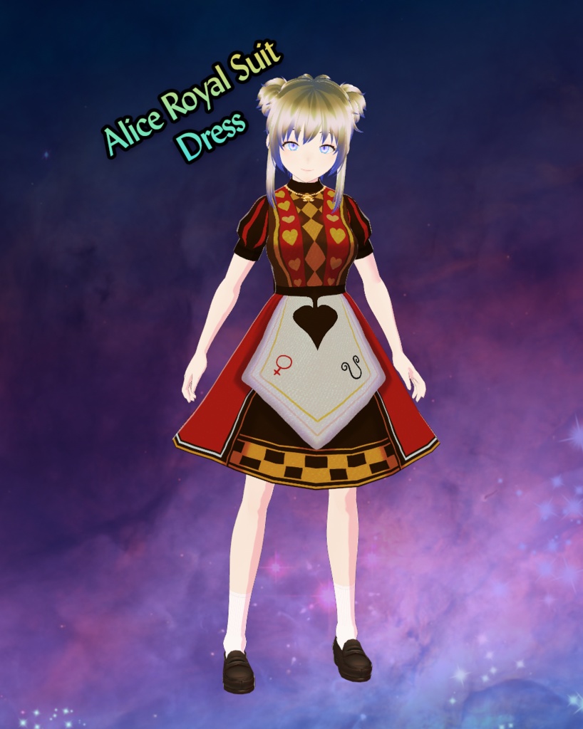 Vroid - Alice Royal Suit Halloween Dress