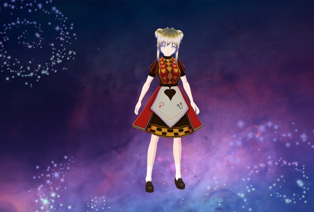Vroid - Alice Royal Suit Halloween Dress