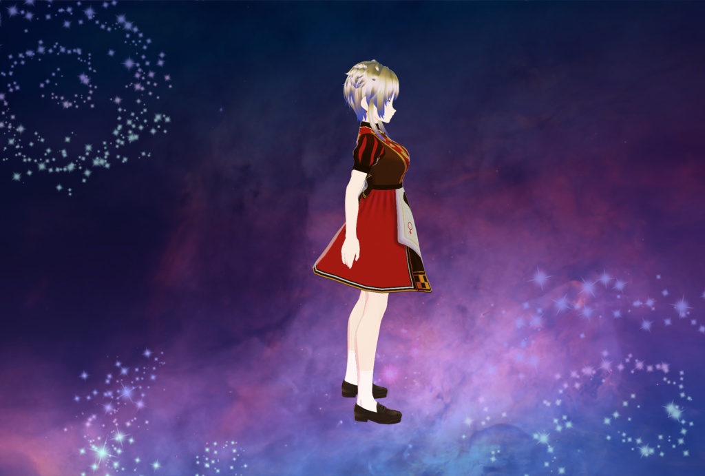 Vroid - Alice Royal Suit Halloween Dress