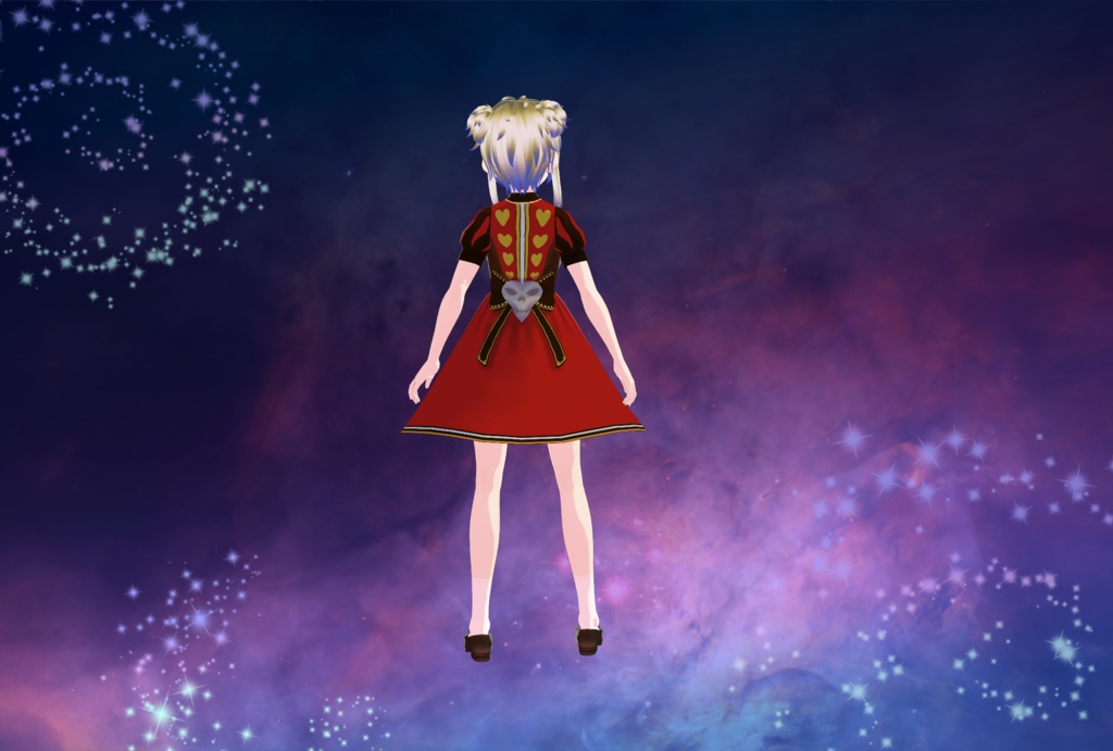 Vroid - Alice Royal Suit Halloween Dress