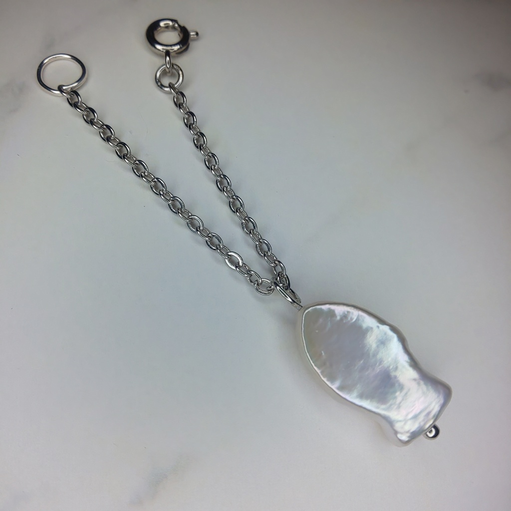 魚 パール ネックレス 10cmぬい用