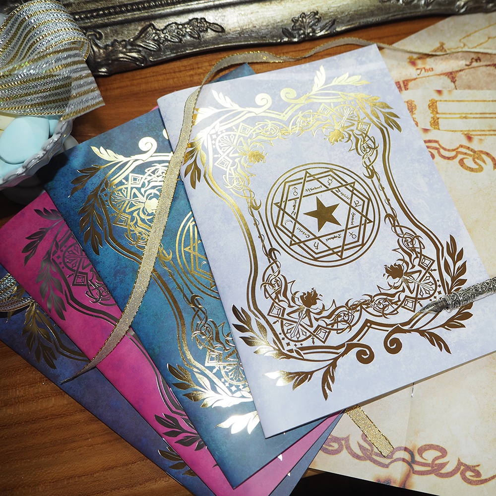 セット割! 魔法雑貨 「願いを叶える魔法のノート 」4種セット