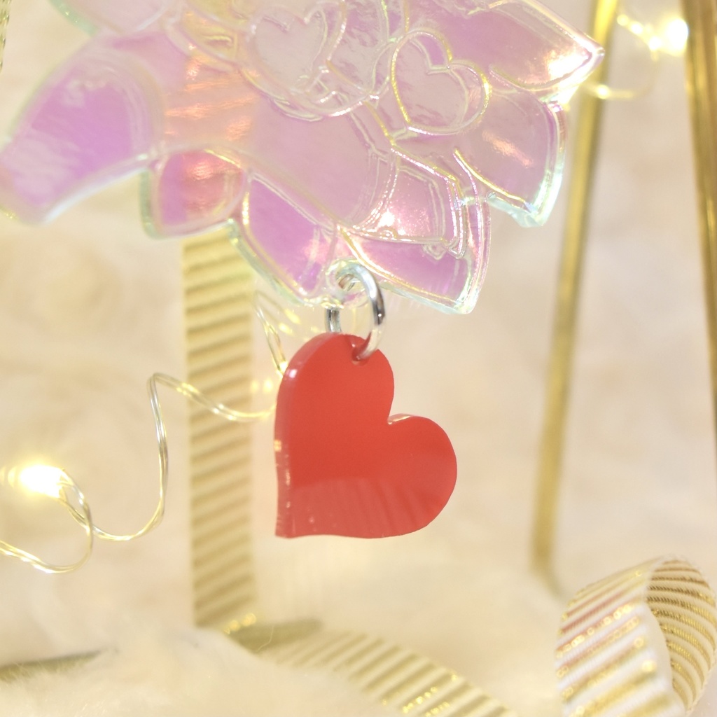 感謝でいっぱい♡七色の変な狐面アクキー 【プロトタイプ】