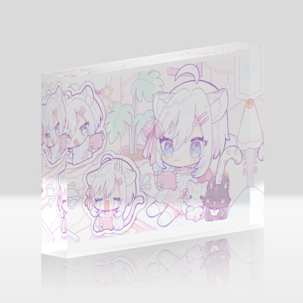 アクリルブロック待機画面ver.