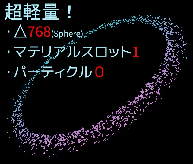 【MA対応シェーダ装飾品】TriDisk