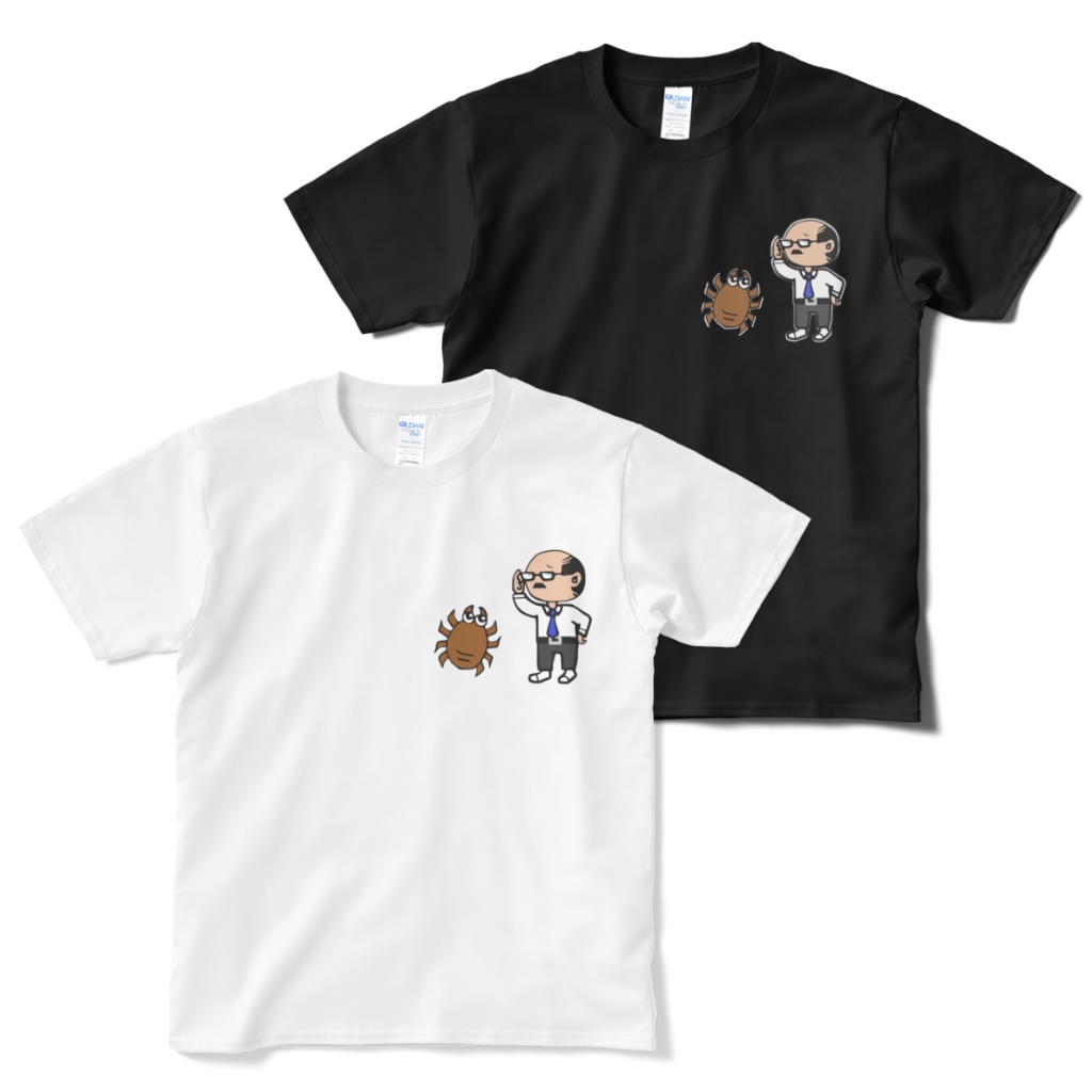 ダニおやじTシャツ(平日ver.)