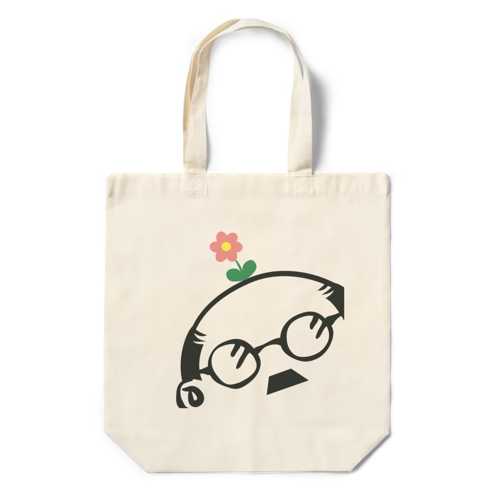 おやじフェイスエコバッグ