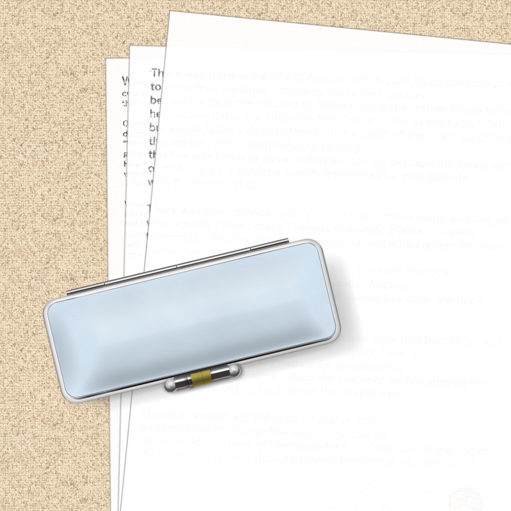 印鑑ケース - ネモフィラ -