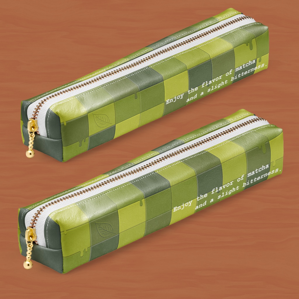 抹茶チョコパレットペンケース
