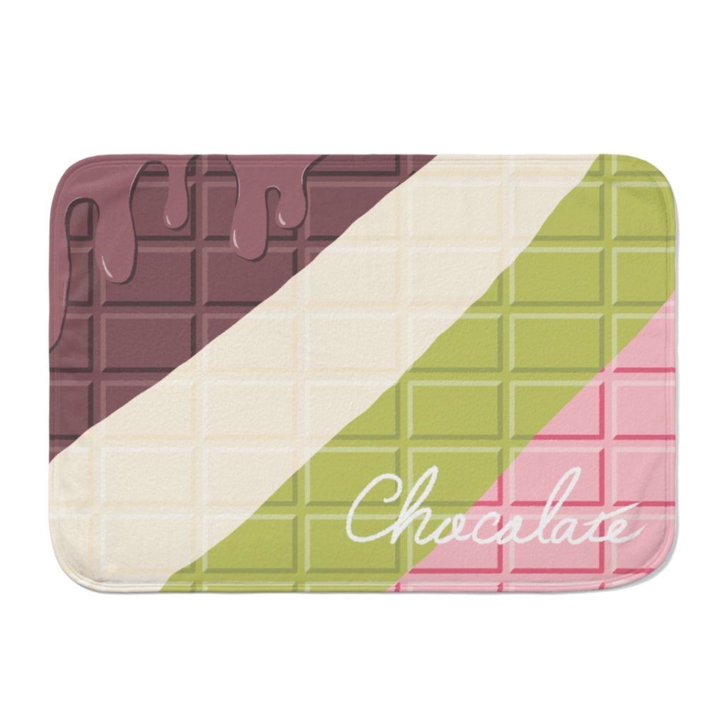 板チョコブランケット