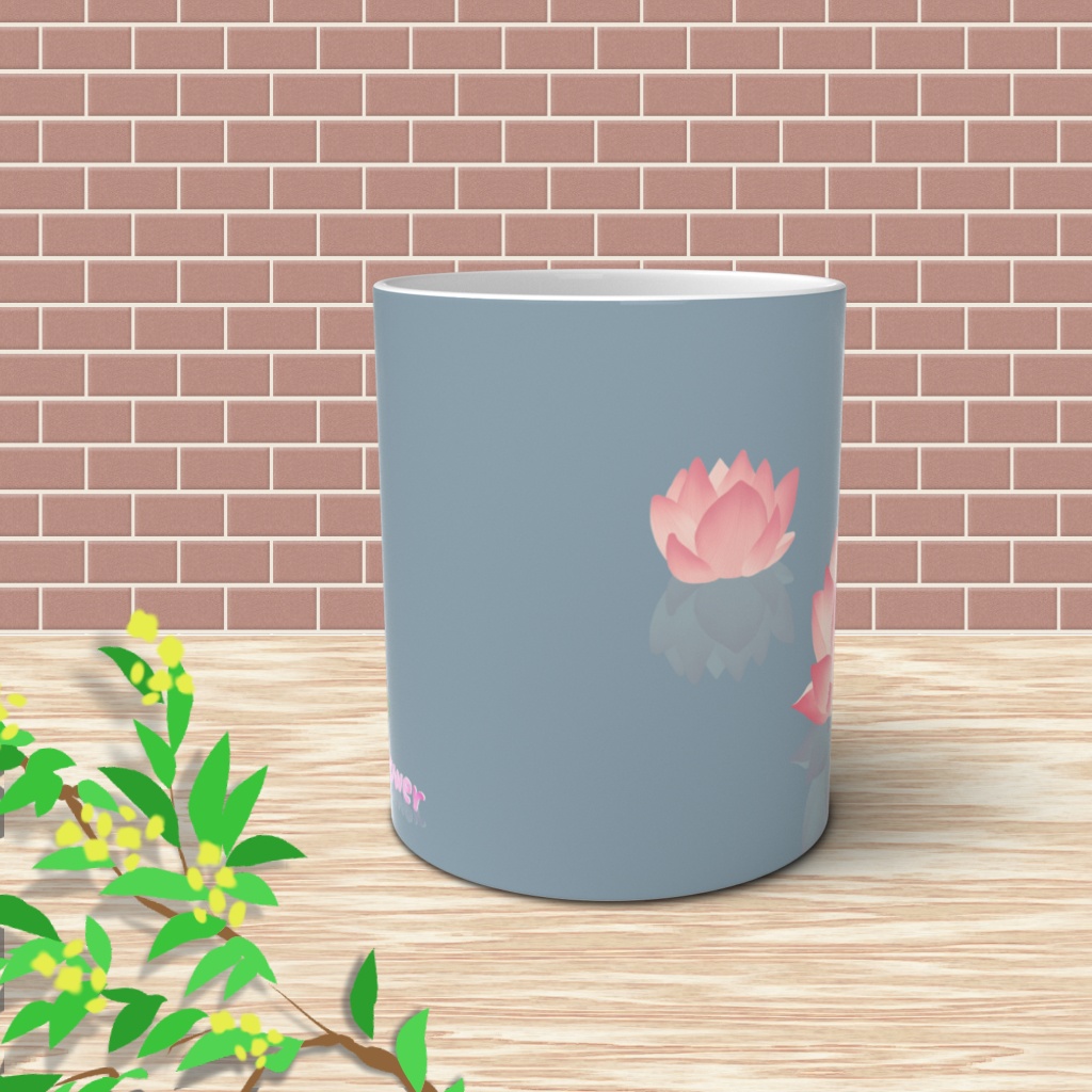 蓮の花マグ