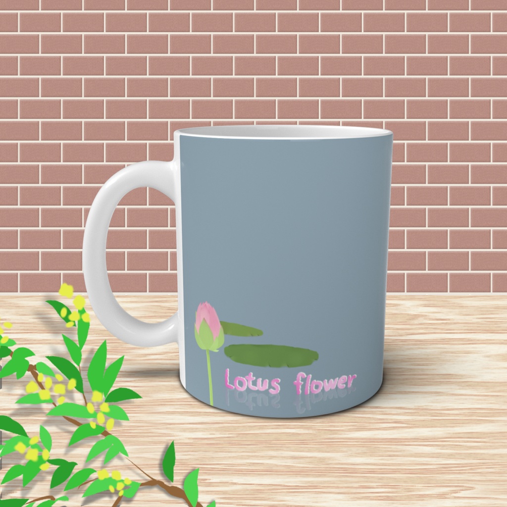蓮の花マグ