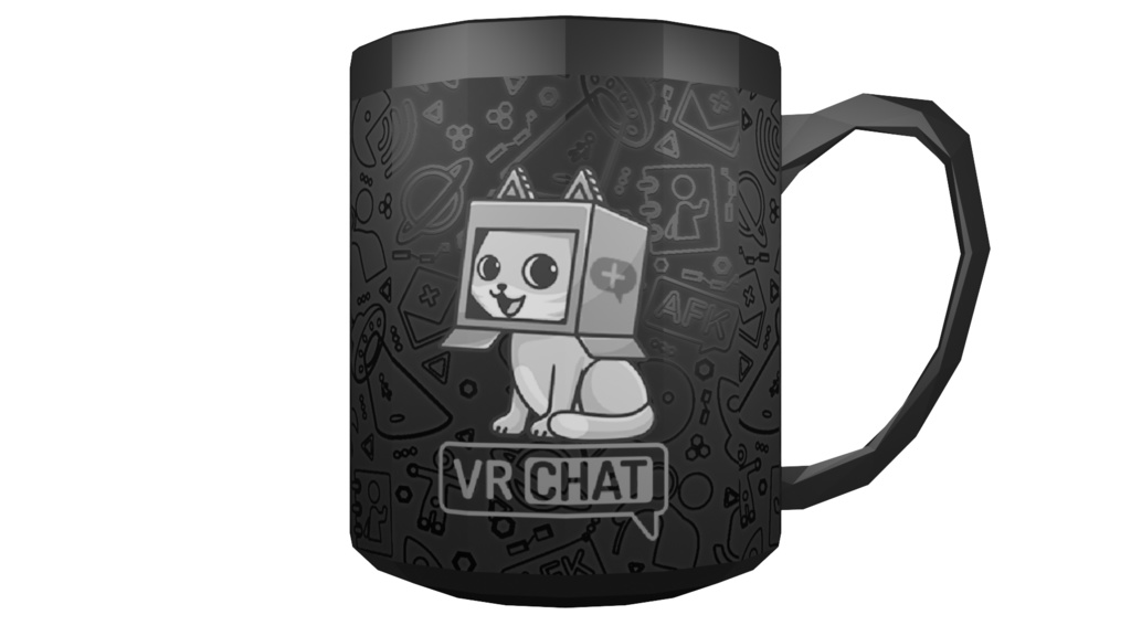 VRChat Merch - Ceramic Mug FBX