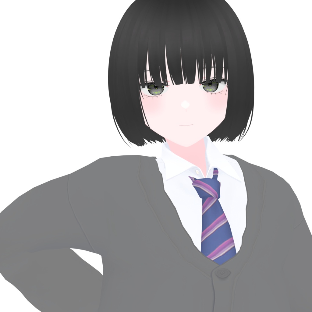 【VRM】クール系美少女