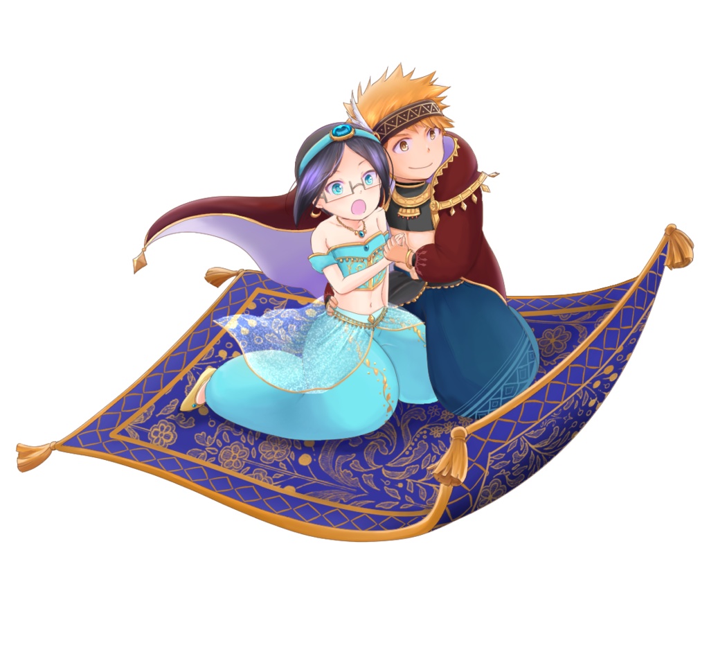 グリッター入りキャンディポーチ サバク・ソサエティver