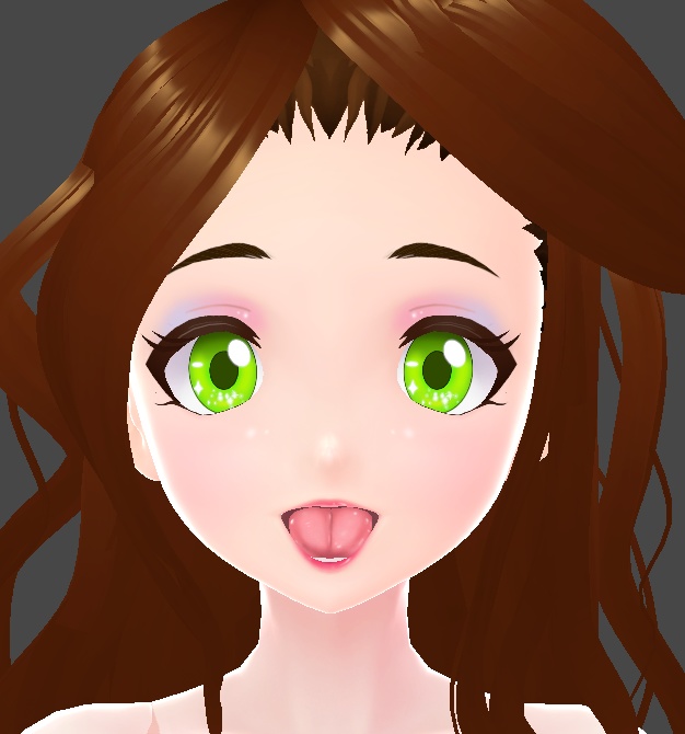 Realistic tongue texture vroid