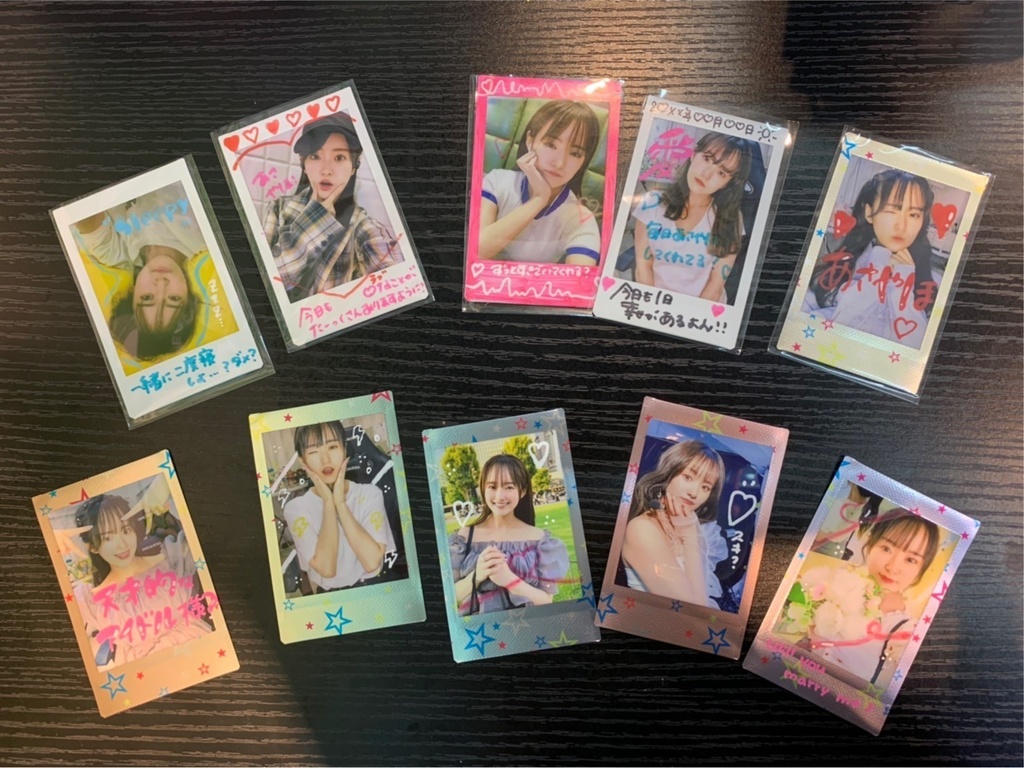 あさやほ（夏ver.）ランダムチェキ（全12種）