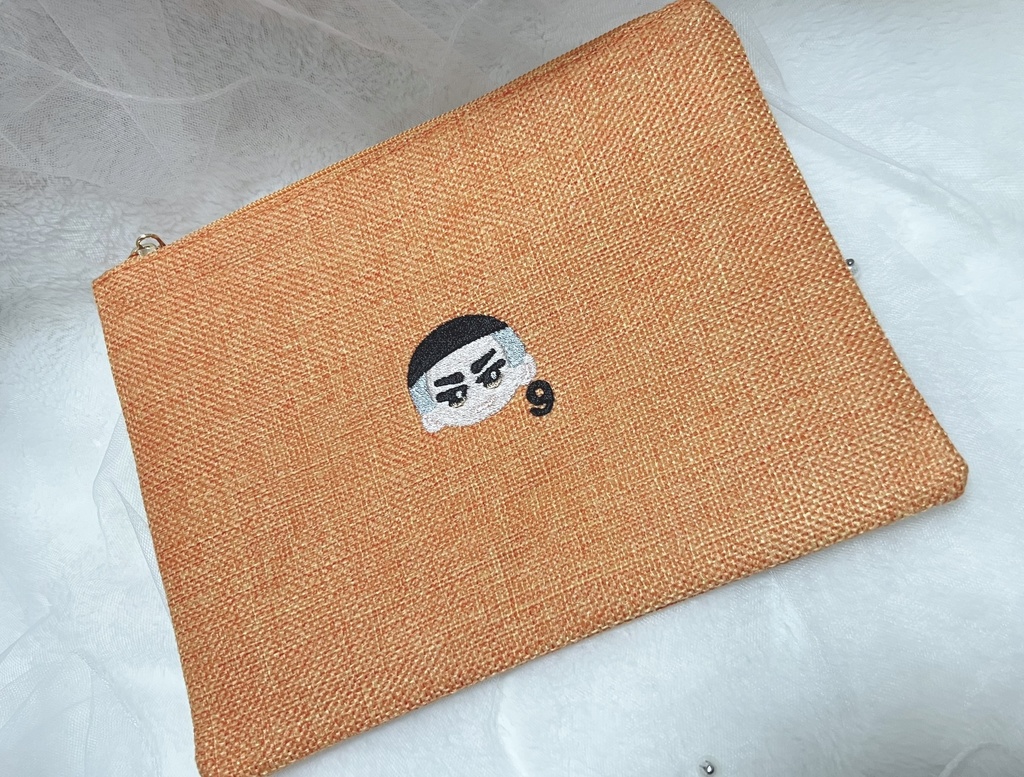 スラムダンク SD 山王工高 沢北栄治 刺繍ポーチ - ぴゅあぐみ スラムダンク SD 山王工高 沢北栄治 刺繍ポーチ - ぴゅあぐみ