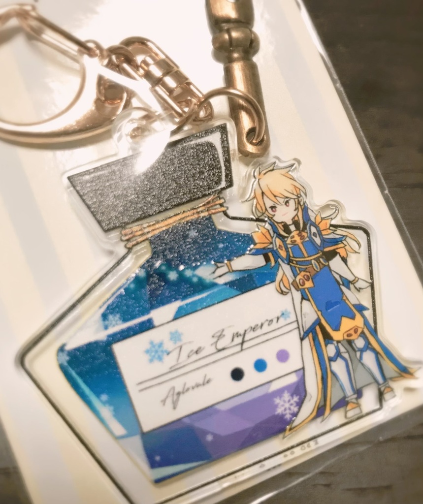 インクボトル風アクキー