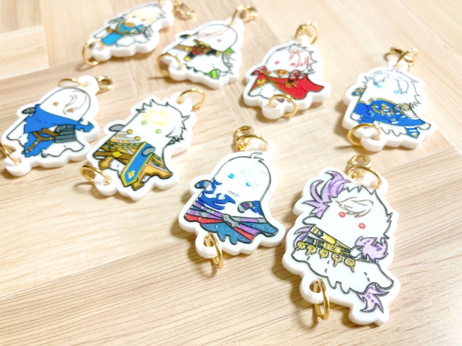 オバケ連結アクキー(グラブル)