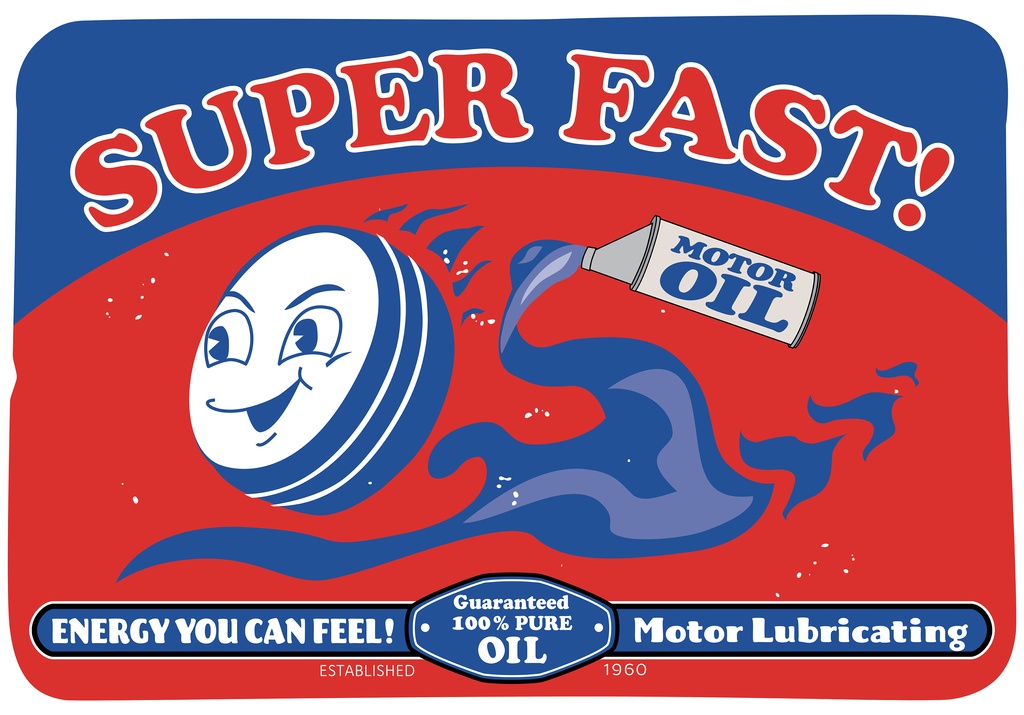 キッズTシャツ タイヤマン ブルー